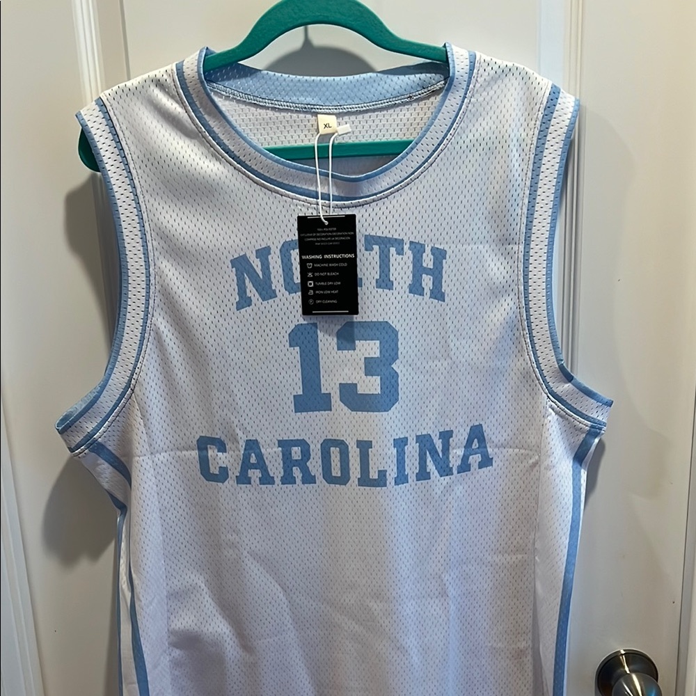 North Carolina Jersey - White and Blue